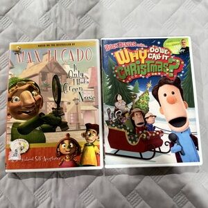 Christian Children’s DVD‎ Lot of 2 Max Lucado Green Nose & Buck Denver Christmas